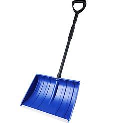 Yocada Snow Shovel for Driveway Home Garage Snow Removal with D-Grip Handle Aluminum Strip Heavy Duty 48 inch Long
