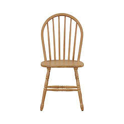 Better Homes and Gardens Autumn Lane Windsor Solid Wood Dining Chairs, Light Honey Finish, 2 Pack