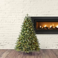 Holiday Living 6-ft Hayden Pine Pre-lit LED Artificial Christmas Tree