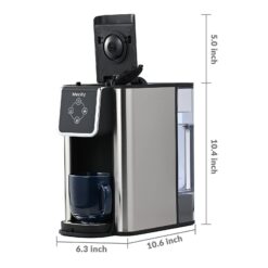 Mecity Coffee Maker 3 in 1 Single Serve Coffee Machine, Compatible with K cup Capsules, Instant Coffee Pot, Tea maker
