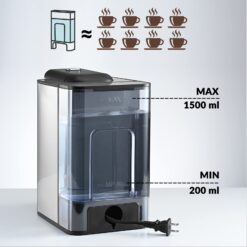 Mecity Coffee Maker 3 in 1 Single Serve Coffee Machine, Compatible with K cup Capsules, Instant Coffee Pot, Tea maker