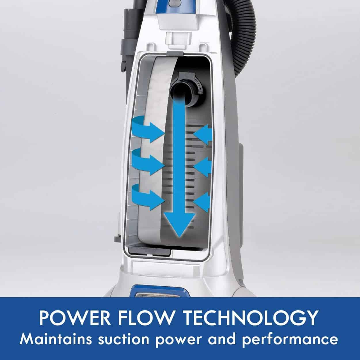 Kenmore Floorcare Upright Bagged Vacuum, Blue/Silver