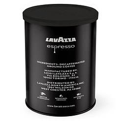 Lavazza Decaf Ground Espresso, Medium Roast, 8-Oz Cans (4 Pack) - Authentic Italian, Non GMO, Sweet & Fruity - Packaging May Vary