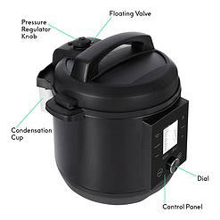 CHEF iQ Smart Pressure Cooker 10 Cooking Functions & 18 Features, Built-in Scale, 6 Qt