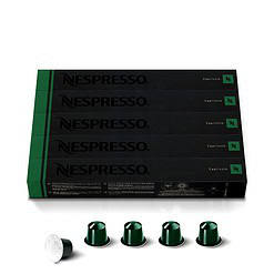 Nespresso Capsules Original Line, Capriccio, Medium Roast Espresso Coffee, 50 Count Coffee Pods