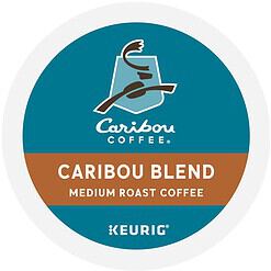 Caribou Coffee Caribou Blend Keurig Single-Serve K-Cup Pod, Medium Roast Coffee, 96 Count