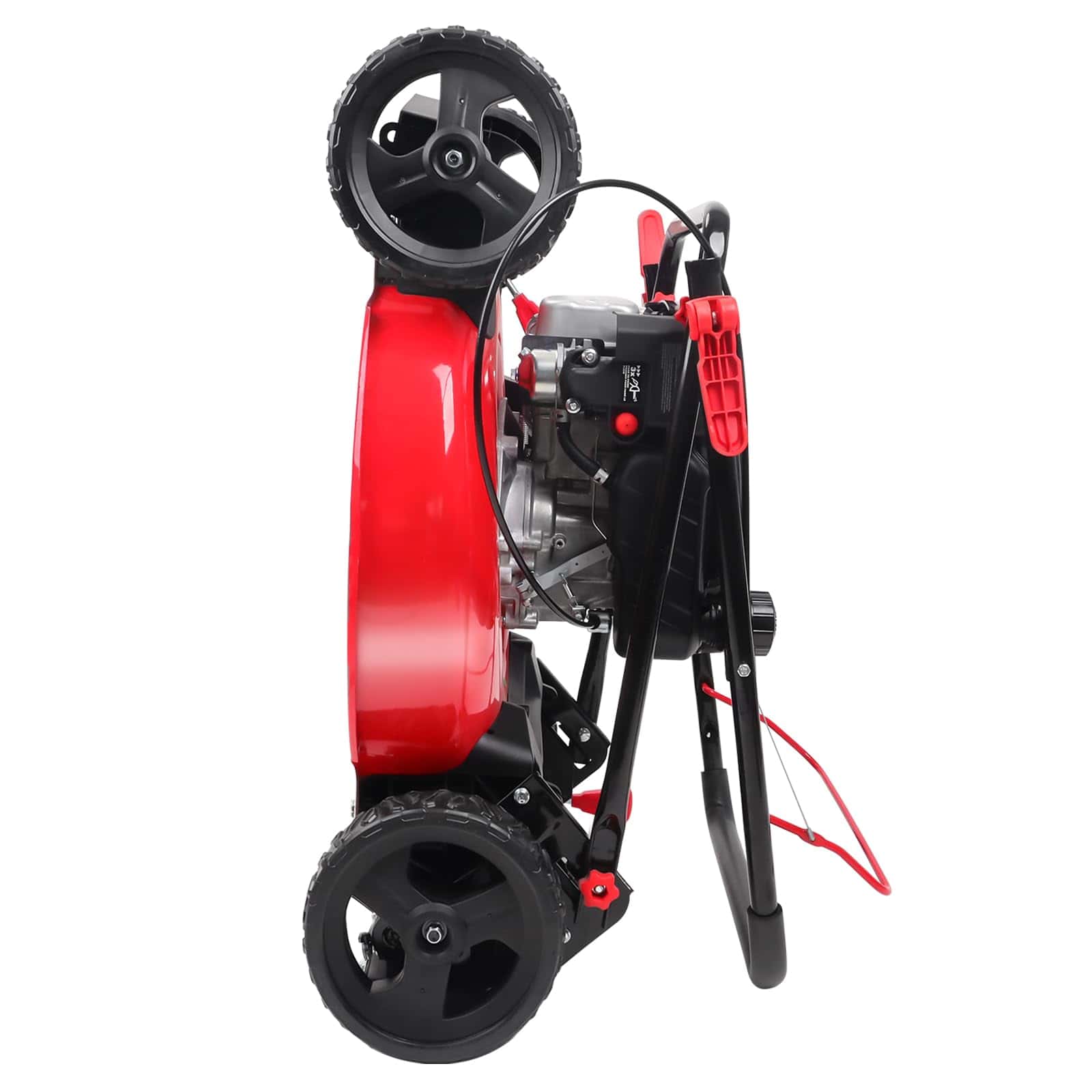 PowerSmart Gas Lawn Mower 21-Inch 144 cc OHV Engine 3-in-1 Push Mower with Bagging 2024 Version