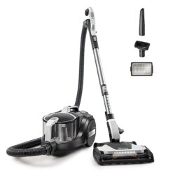 Kenmore DC5070 500 Series Bagless Canister Vacuum with Hair Eliminator Brushroll, 2-Motor Cyclonic Technology, White