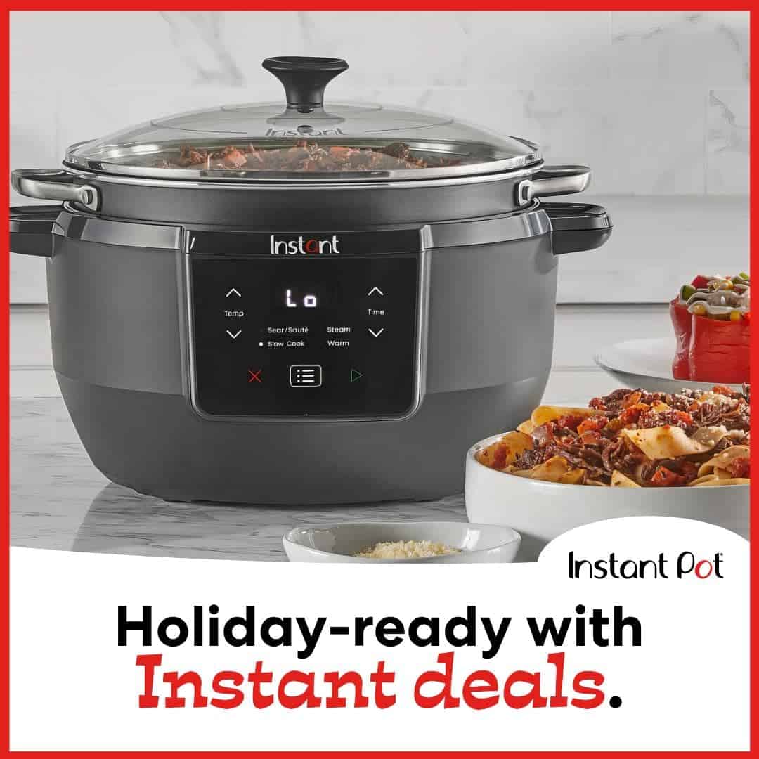 Instant Superior Cooker 7.5QT Slow Cooker and Multicooker, 4-in-1 Functions