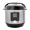 KINGBULL 12-in-1 Electric Pressure Cooker, Stainless Steel/Black (6 Quart)