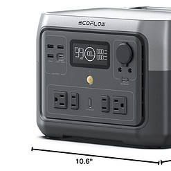 EF ECOFLOW Portable Power Station RIVER 2 Max 500, 499Wh LiFePO4 Battery/ 1 Hour Fast Charging