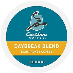Caribou Coffee Daybreak Morning Blend, Keurig Single-Serve K-Cup Pods, Light Roast, 96 Count (4 Packs of 24)