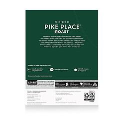 Starbucks Pike Place Roast K-Cups for Keurig, 1 Count (Pack of 72)