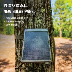 TACTACAM Reveal Solar Panel for Reveal Cellular Trail Cameras X 2.0, X 3.0, X Pro 3.0 X, Gen 1, SK, XB (Solar Panel)