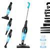 Intercleaner Corded Vacuum Cleaner, 15KPa Powerful Suction with 400W Motor, 12 in 1 Lightweight Bagless Stick Vac