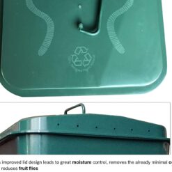 The Original VermiHut Plus 5-Tray Worm Compost Bin – Easy Setup and Sustainable Design
