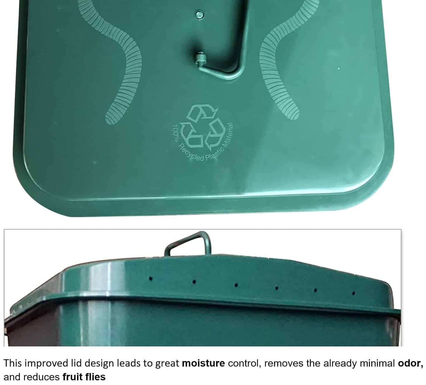 The Original VermiHut Plus 5-Tray Worm Compost Bin – Easy Setup and Sustainable Design