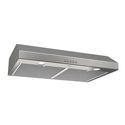 Broan-NuTone BCSQ130SS Three-Speed Glacier Under-Cabinet Range Hood with LED Lights ADA Capable, 30-Inch, Stainless Steel