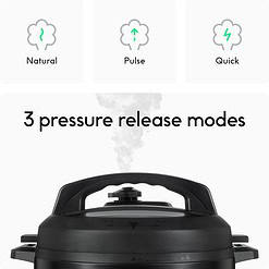 CHEF iQ Smart Pressure Cooker 10 Cooking Functions & 18 Features, Built-in Scale, 6 Qt