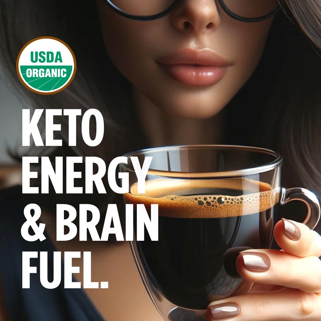 VitaCup Keto Coffee Pods with MCT Oil, Turmeric for Energy in Recyclable K-Cup Compatible Pods - Image 5