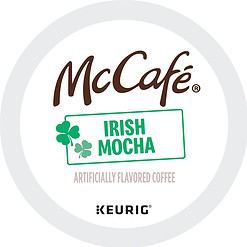 McCafe Irish Mocha, Keurig Single Serve K-Cup Pods, Flavored Coffee, 96 Count