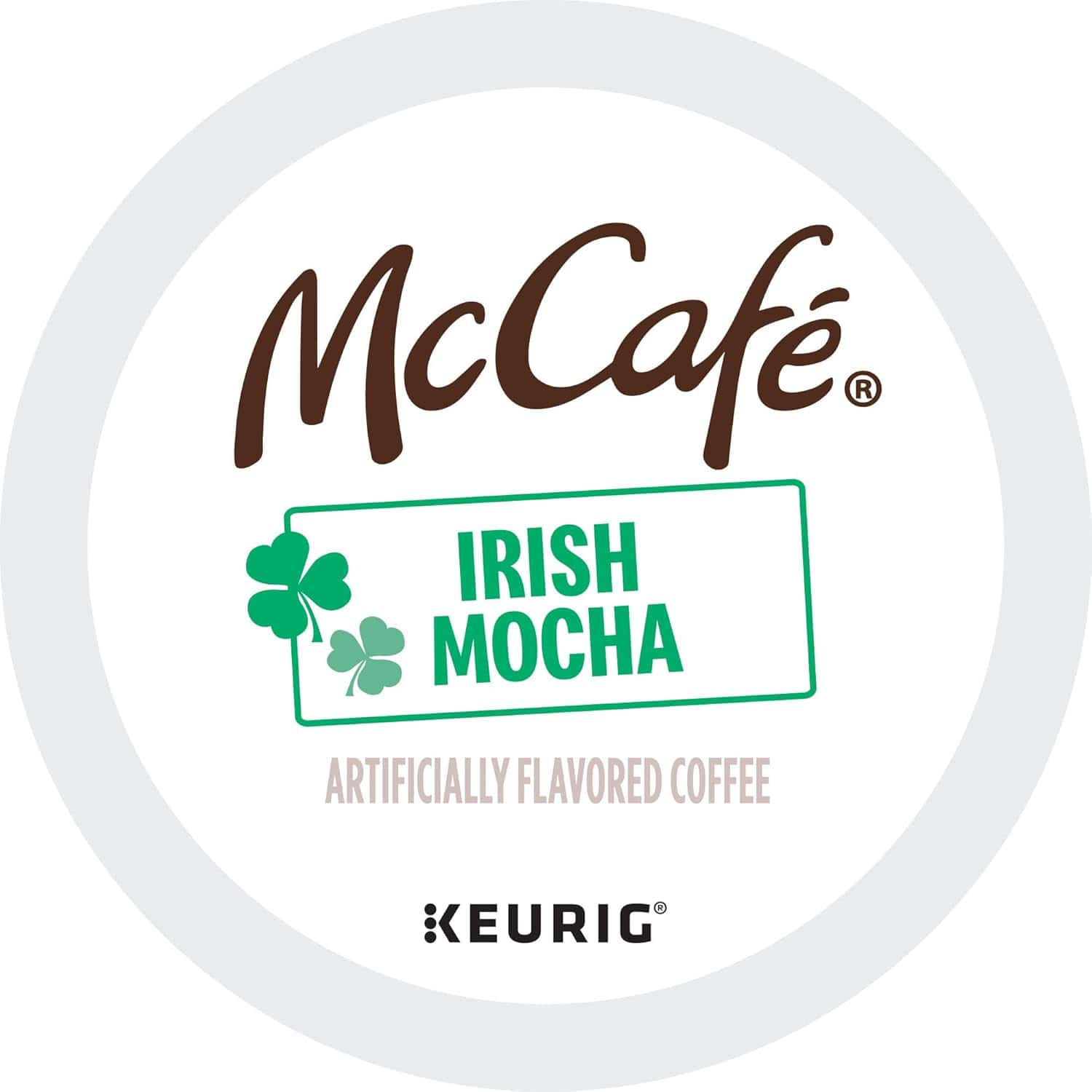 McCafe Irish Mocha, Keurig Single Serve K-Cup Pods, Flavored Coffee, 96 Count