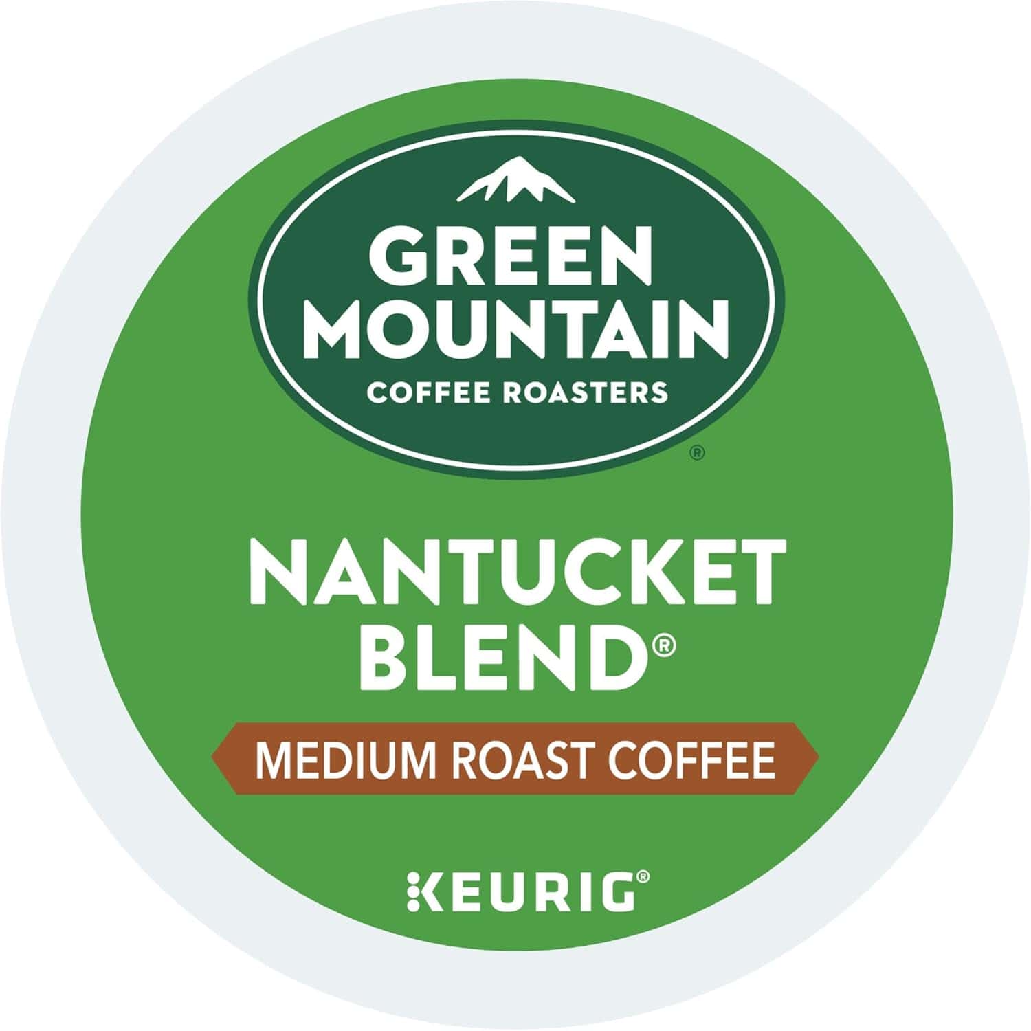 Green Mountain Coffee Roasters Nantucket Blend Keurig Single-Serve K-Cup Pods, Medium Roast Coffee, 96 Count