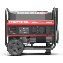 CRAFTSMAN 4500 / 3650-Watt Single Fuel (Gasoline) Portable Generator