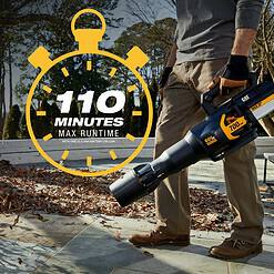 CAT 60-volt Max 700-CFM 135-MPH Battery Handheld Leaf Blower 2.5 Ah (Battery and Charger Included)