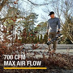 CAT 60-volt Max 700-CFM 135-MPH Battery Handheld Leaf Blower 2.5 Ah (Battery and Charger Included)