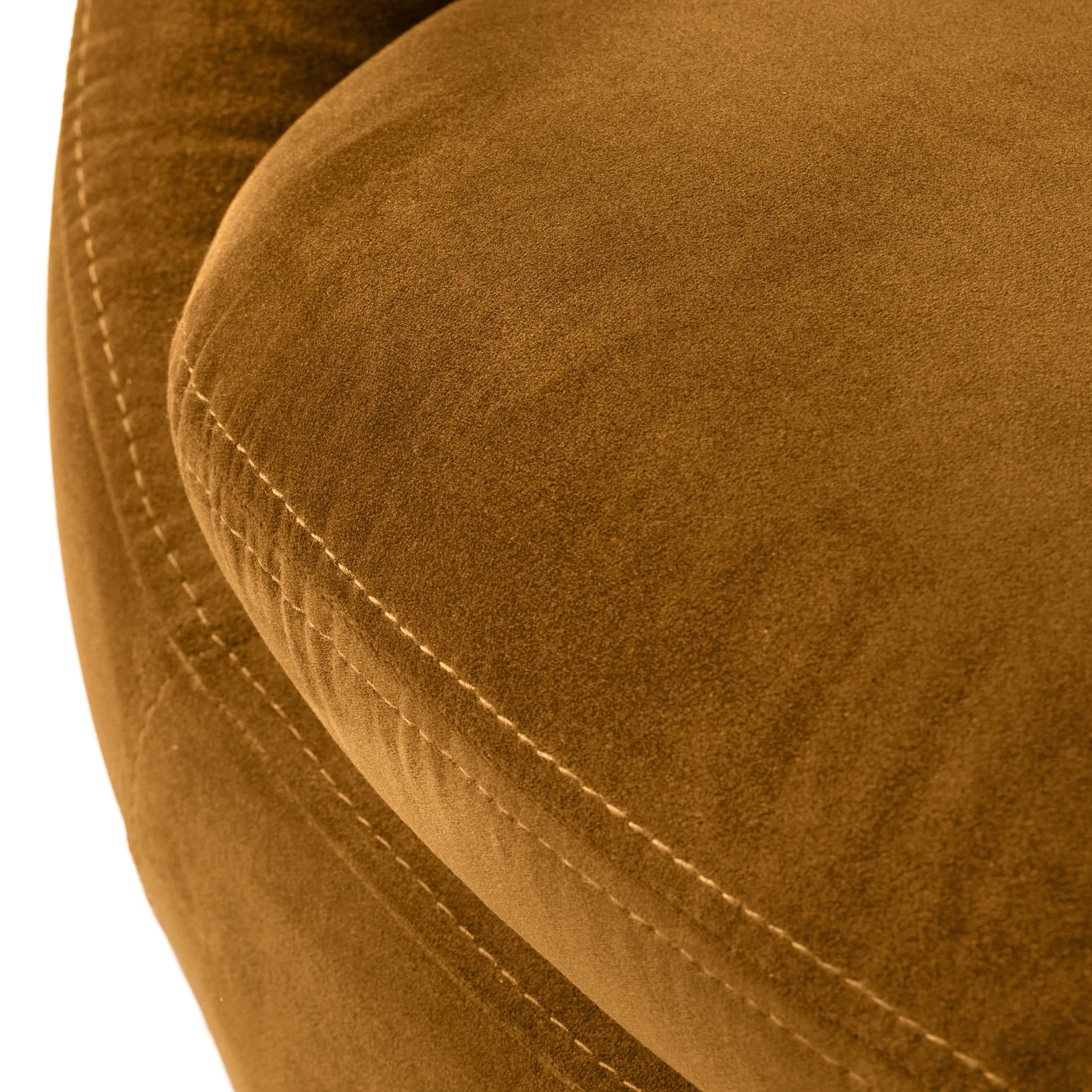 Better Homes & Gardens Mira Swivel Chair, Orche Velvet