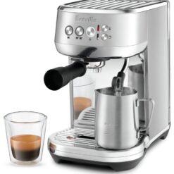 Breville - the Bambino Plus Espresso Machine with 15 bars of pressure and Milk Frother - Stainless Steel