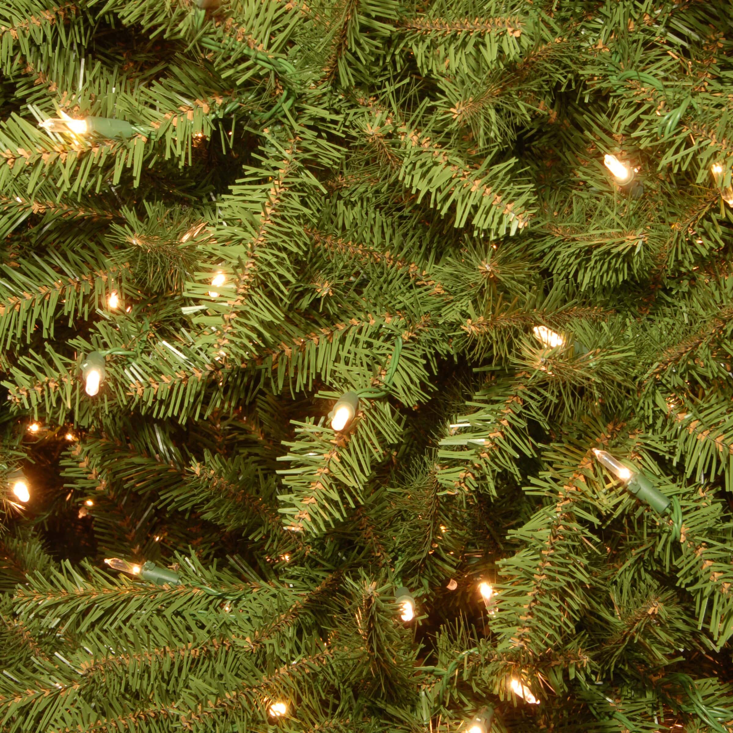 National Tree Company 7.5-ft Dunhill Fir Pre-lit Artificial Christmas Tree with Color Changing LED Lights - Image 4