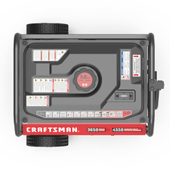 CRAFTSMAN 4500 / 3650-Watt Single Fuel (Gasoline) Portable Generator
