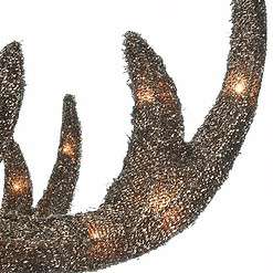 National Tree Company 3-Pack 60-in Reindeer Free Standing Decoration with White LED Lights