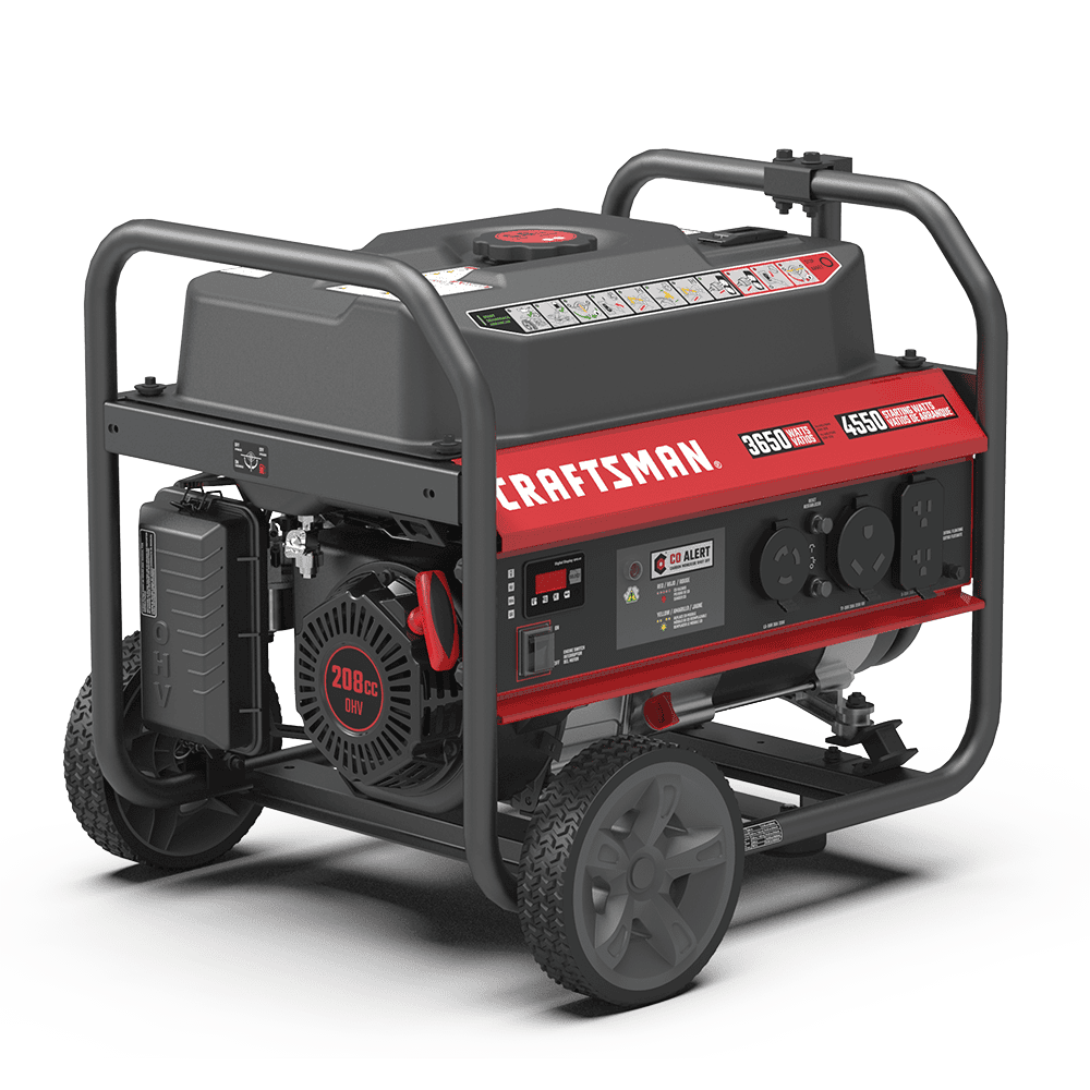 CRAFTSMAN 4500 / 3650-Watt Single Fuel (Gasoline) Portable Generator