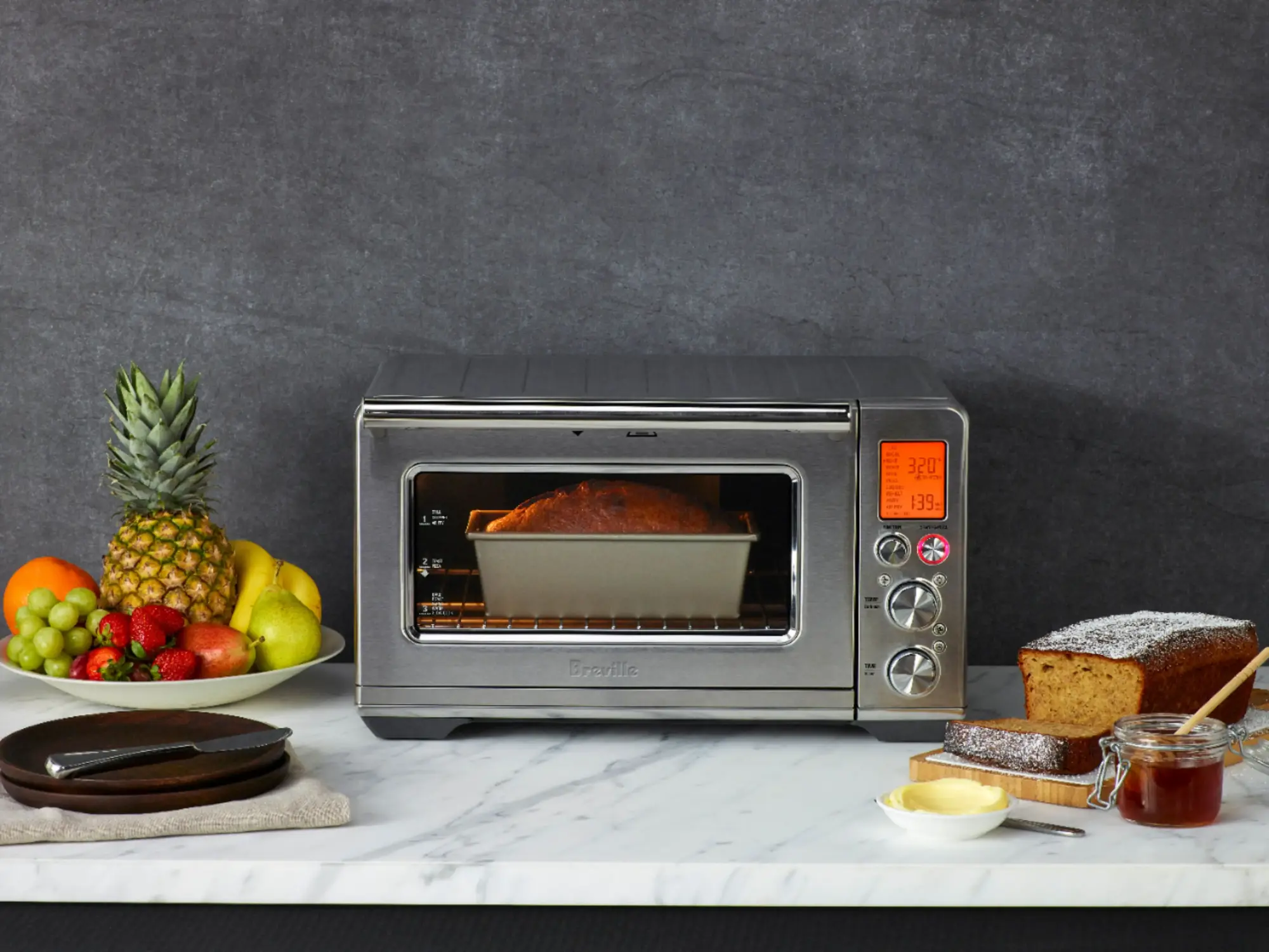 Breville - the Smart Oven Air Fryer - Brushed Stainless Steel