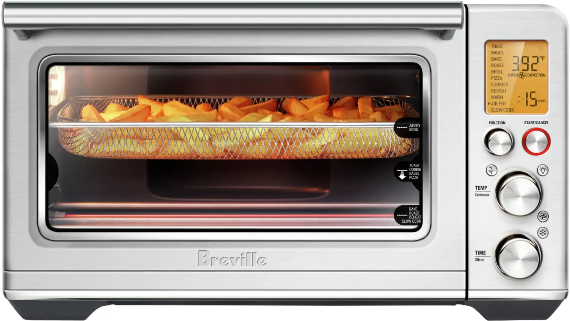 Breville - the Smart Oven Air Fryer - Brushed Stainless Steel