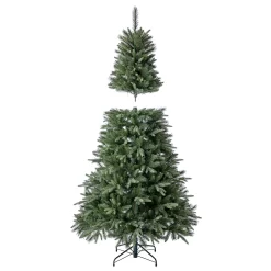 Holiday Living 7.5-ft Hayden Pine Pre-Lit LED Artificial Christmas Tree