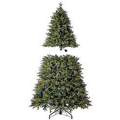 Holiday Living 9-ft Hayden Pine Pre-lit LED Artificial Christmas Tree