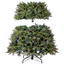 Holiday Living 9-ft Hayden Pine Pre-lit LED Artificial Christmas Tree