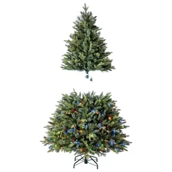 Holiday Living 6-ft Hayden Pine Pre-lit LED Artificial Christmas Tree