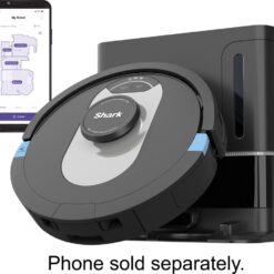 Shark - AI Ultra Robot Vacuum with Matrix Clean, Home Mapping, HEPA Bagless Self Empty Base, WiFI Connected - Black