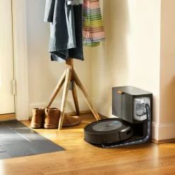 iRobot - Roomba j7+ (7550) Wi-Fi Connected Robot Vacuum with Automatic Dirt Disposal - Graphite