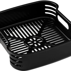 Cosori - Aeroblaze Smart Indoor 8-in-1 Grill with 6-qt Air Grill, Crisp, Dehydrate, Broil, Roast, Bake - Black