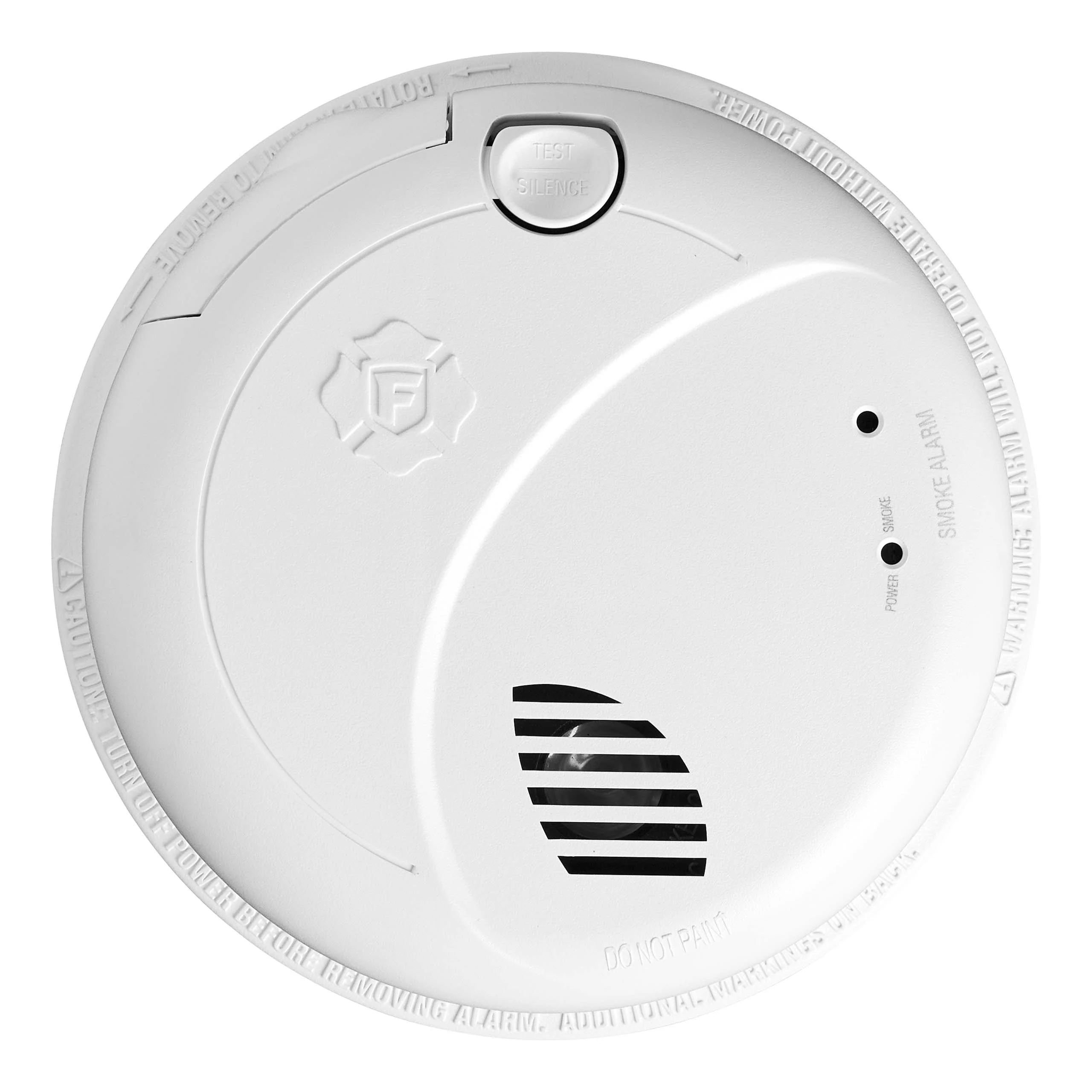 First Alert BRK Hardwired (with Battery Back-up) Photoelectric Interconnected Smoke Detector with Voice Alert (6-Pack)