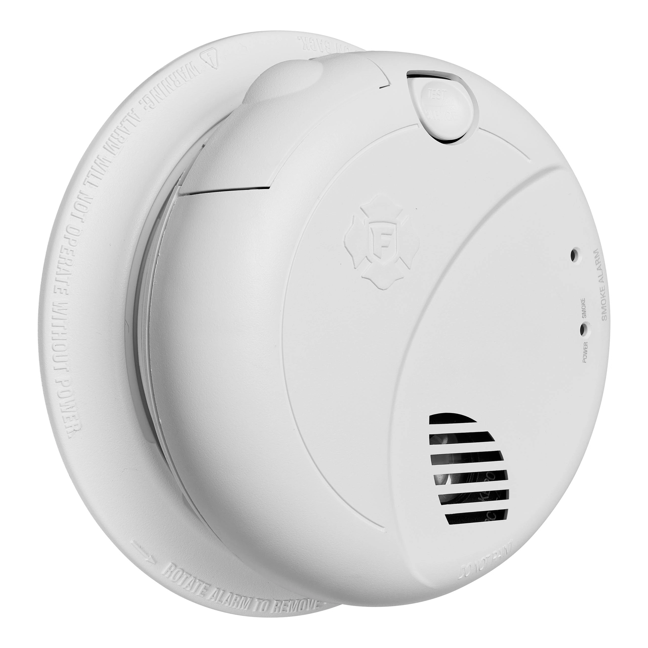 First Alert BRK Hardwired (with Battery Back-up) Photoelectric Interconnected Smoke Detector with Voice Alert (6-Pack)