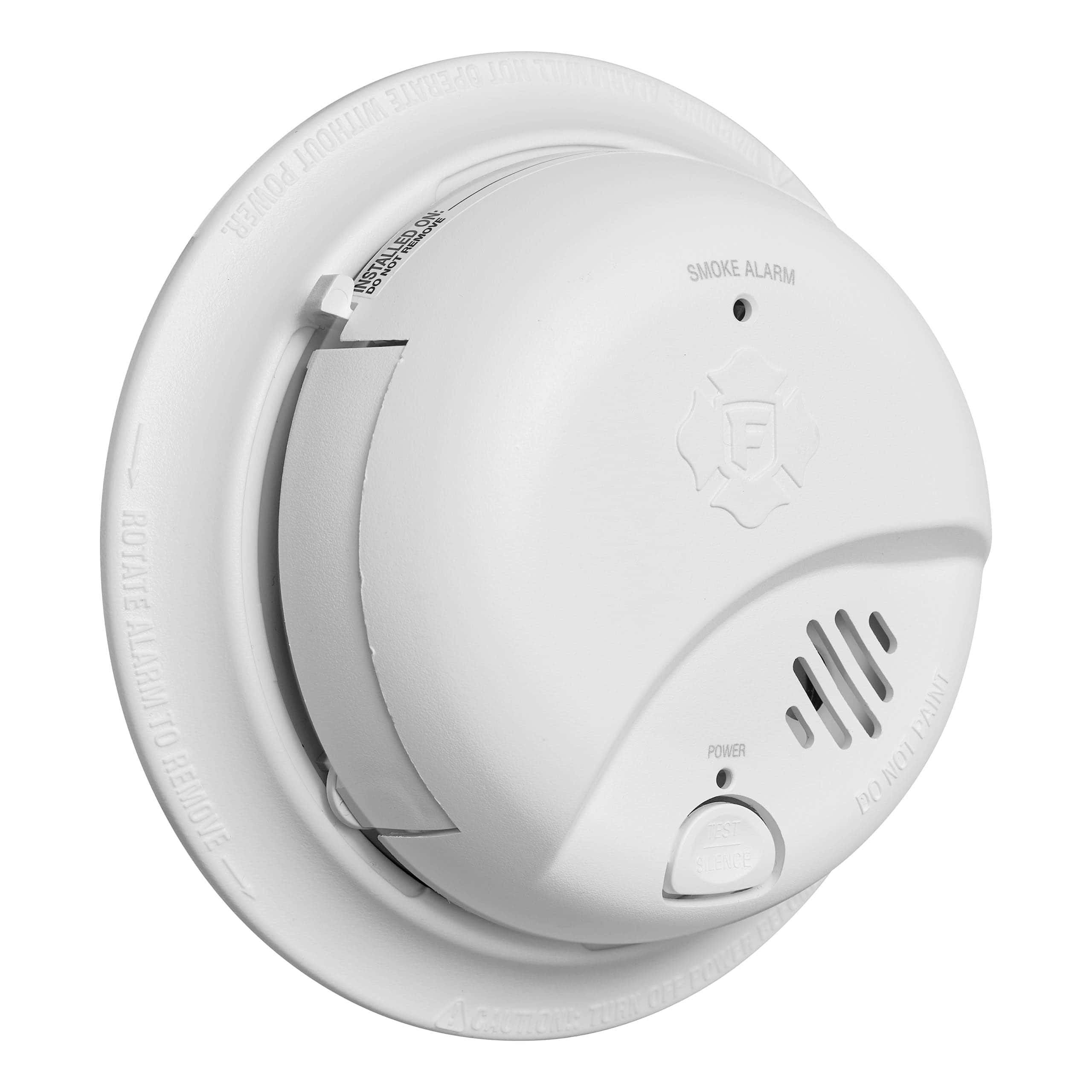 First Alert BRK Hardwired (with Battery Back-up) Ionization Interconnected Smoke Detector (6-Pack)