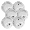 First Alert BRK Hardwired (with Battery Back-up) Ionization Interconnected Smoke Detector (6-Pack)