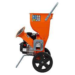 YARDMAX YW6065 6.5 Gas Wood Chipper, 3-in Maximum Branch Diameter